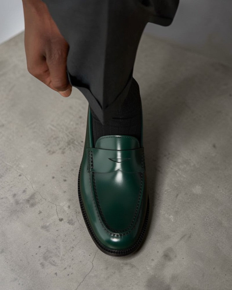 Monte Carlo vert Cuir