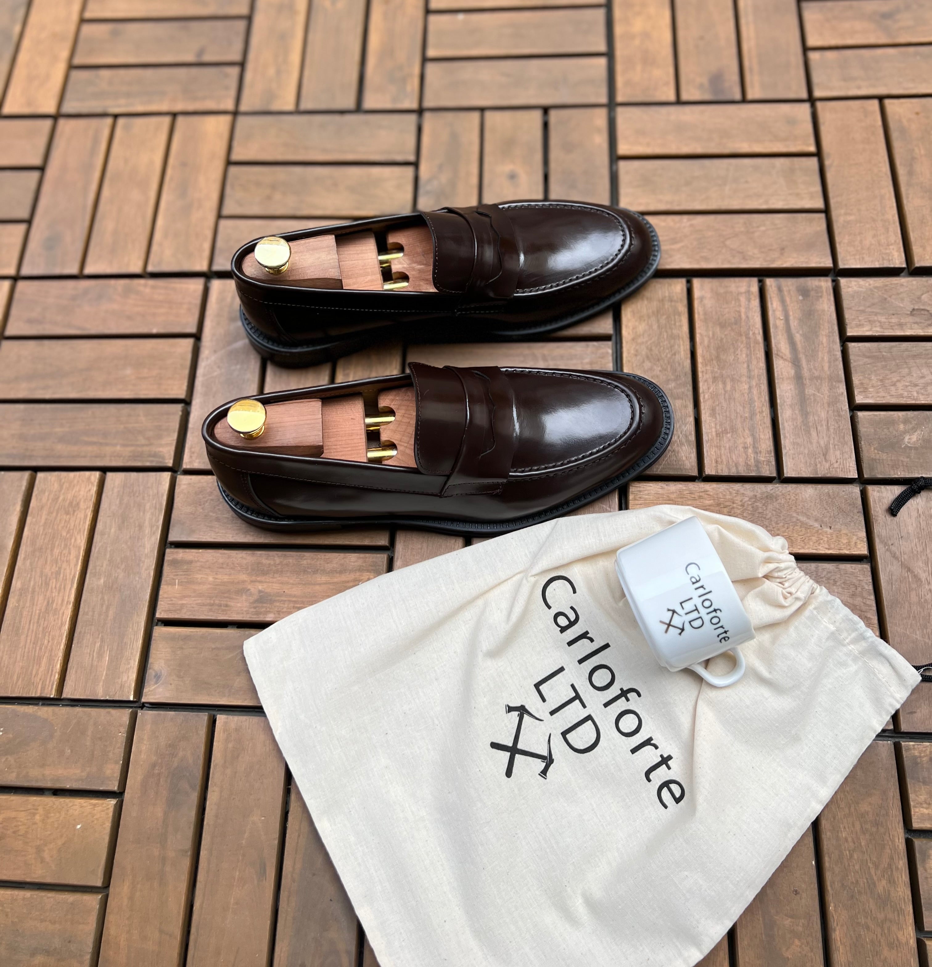 MOCASSIN DEMASQUABLE marron foncé