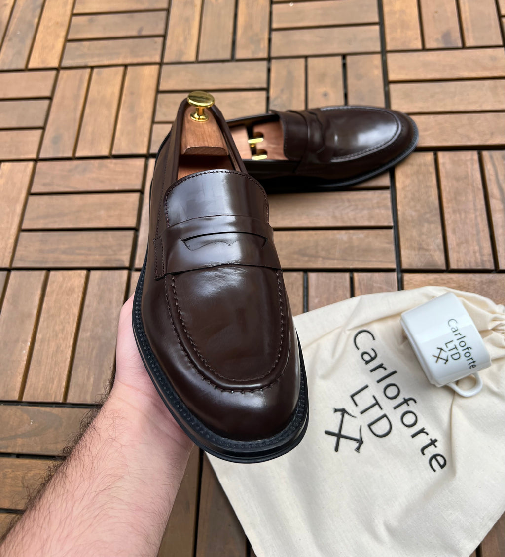 MOCASSIN DEMASQUABLE marron foncé