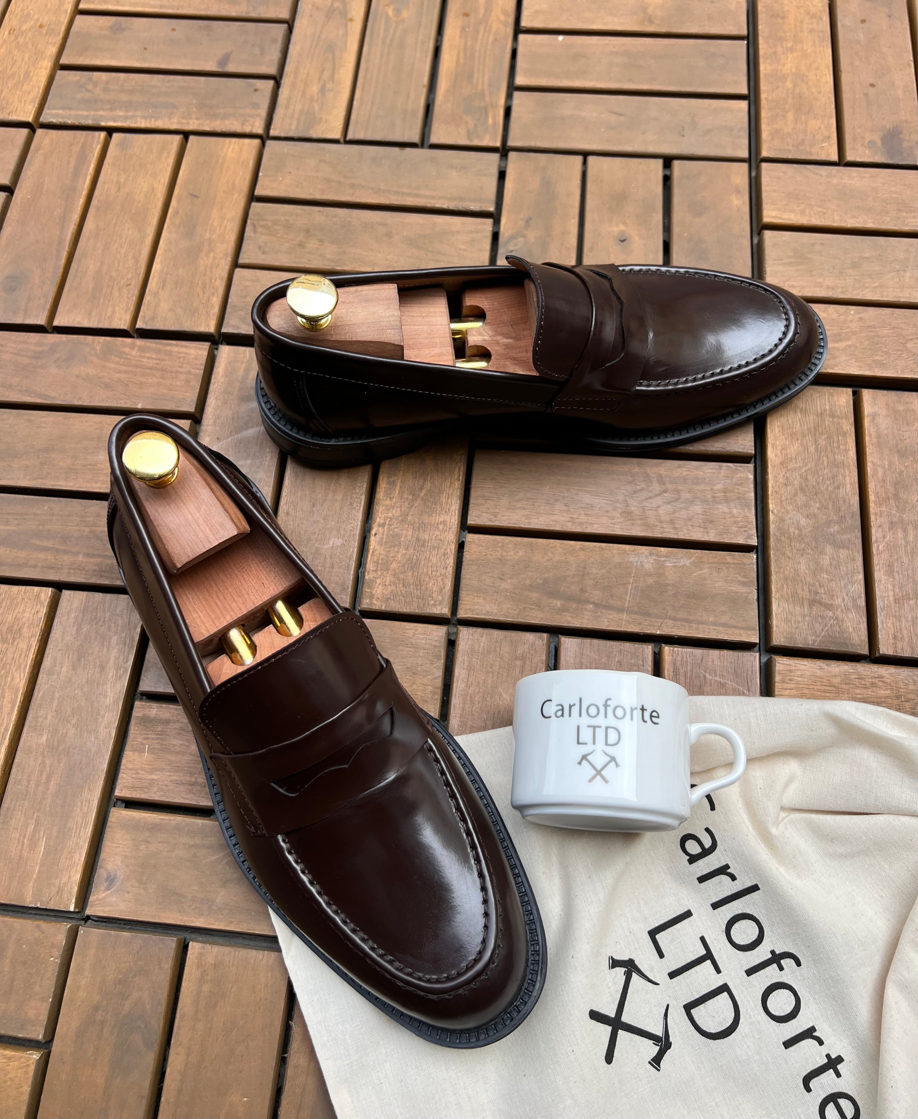 MOCASSIN DEMASQUABLE marron foncé