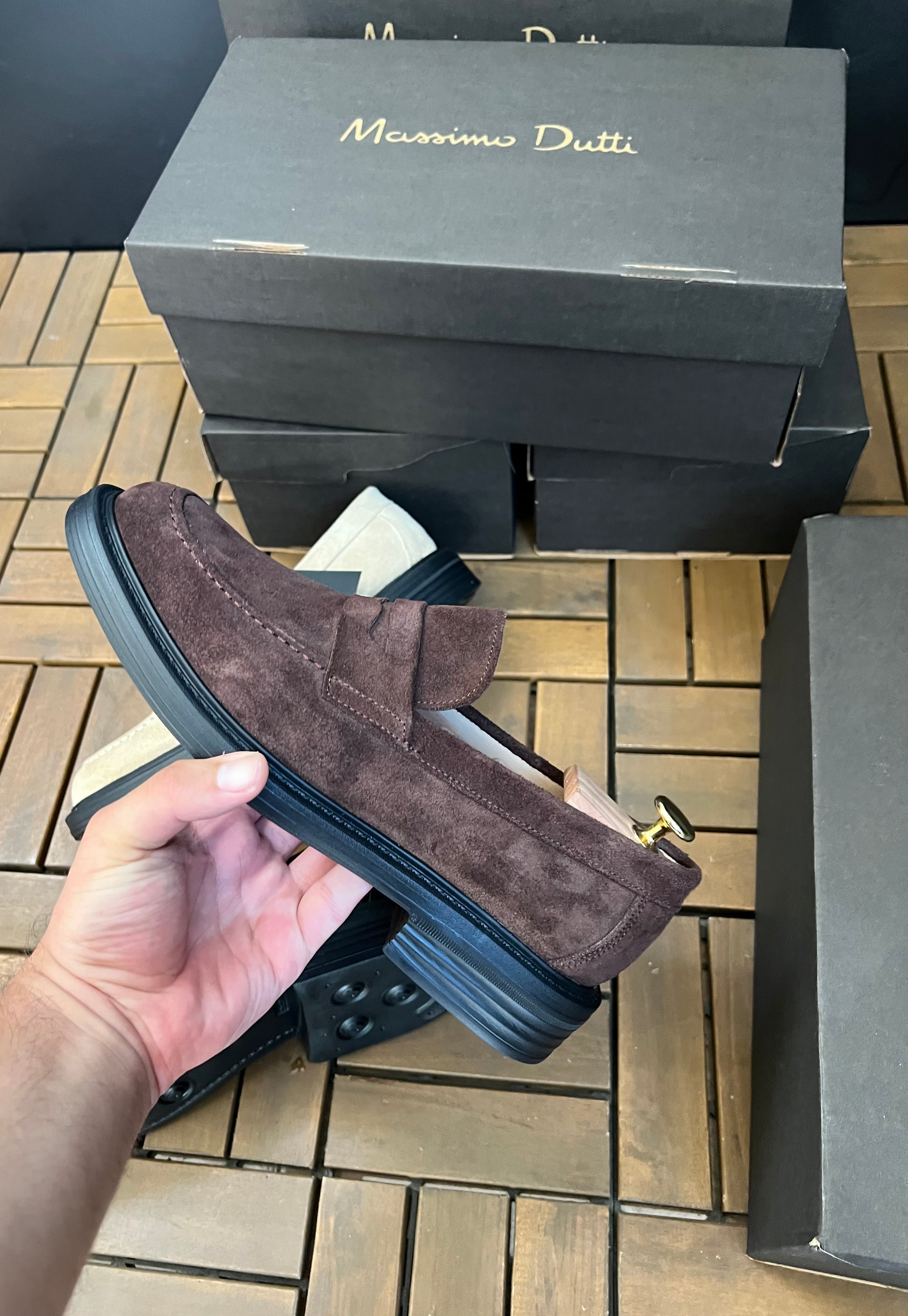 MOCASSIN MARRON DAIM MD