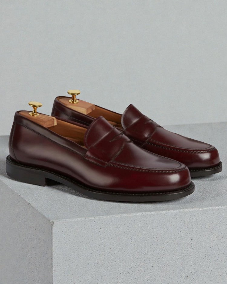 Monte Carlo Burgundy Cuir